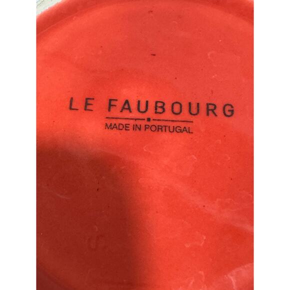 Vintage Rare Le Faubourg Portugal Carnelian Red Handled Pitcher Ewer - Picture 10 of 11